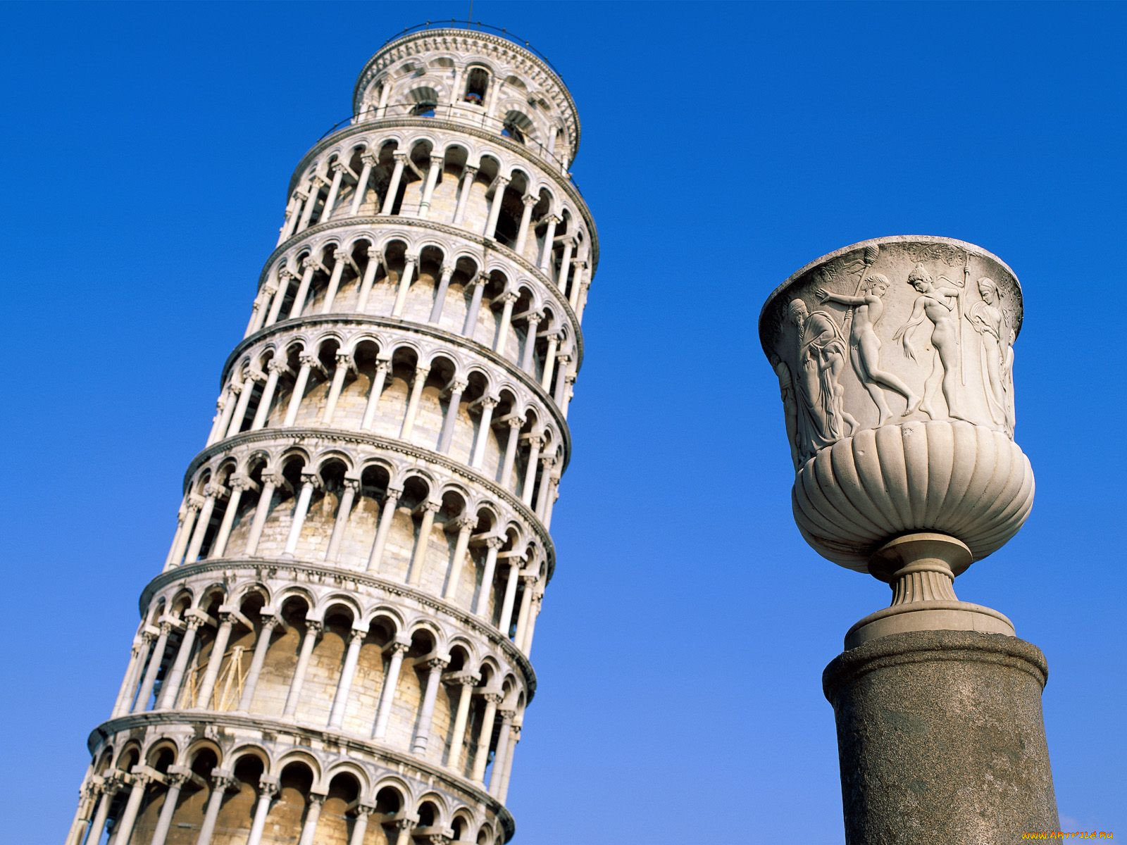 leaning, tower, pisa, italy, 